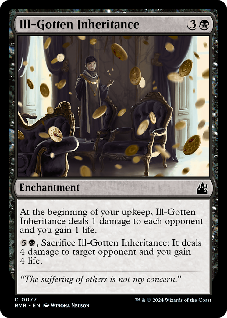 Ill-Gotten Inheritance [Ravnica Remastered] | Devastation Store