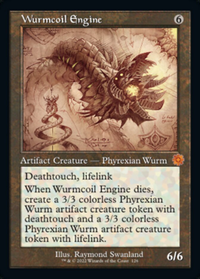Wurmcoil Engine (Retro Schematic) [The Brothers' War Retro Artifacts] | Devastation Store