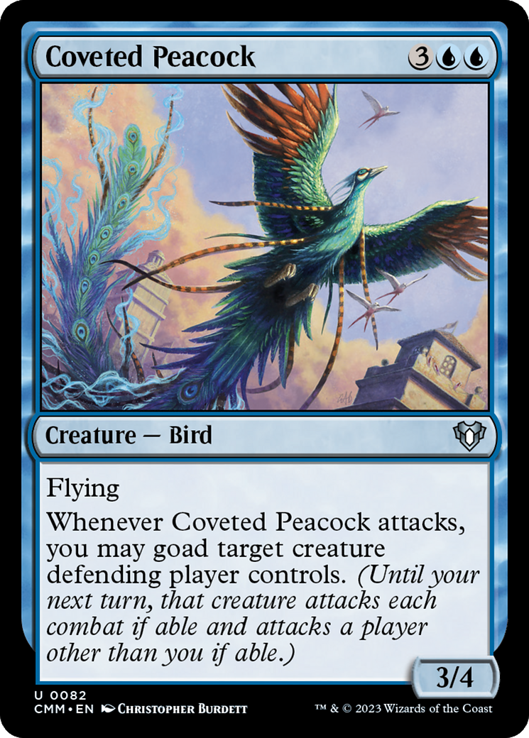 Coveted Peacock [Commander Masters] | Devastation Store