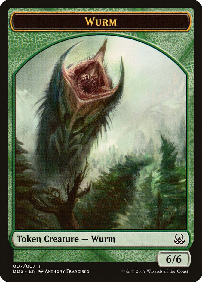 Wurm [Duel Decks: Mind vs. Might Tokens] - Devastation Store | Devastation Store