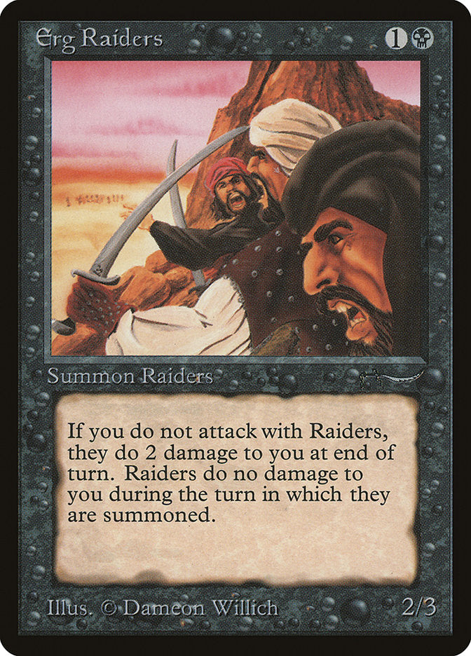 Erg Raiders (Light Mana Cost) [Arabian Nights] - Devastation Store | Devastation Store