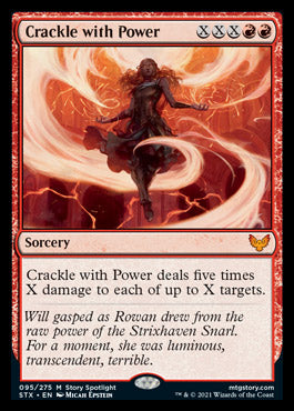 Crackle with Power [Strixhaven: School of Mages] | Devastation Store