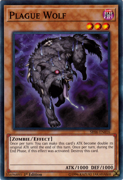Plague Wolf [SR06-EN016] Common | Devastation Store