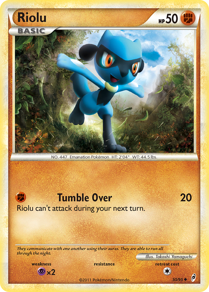 Riolu (50/95) [HeartGold & SoulSilver: Call of Legends] | Devastation Store