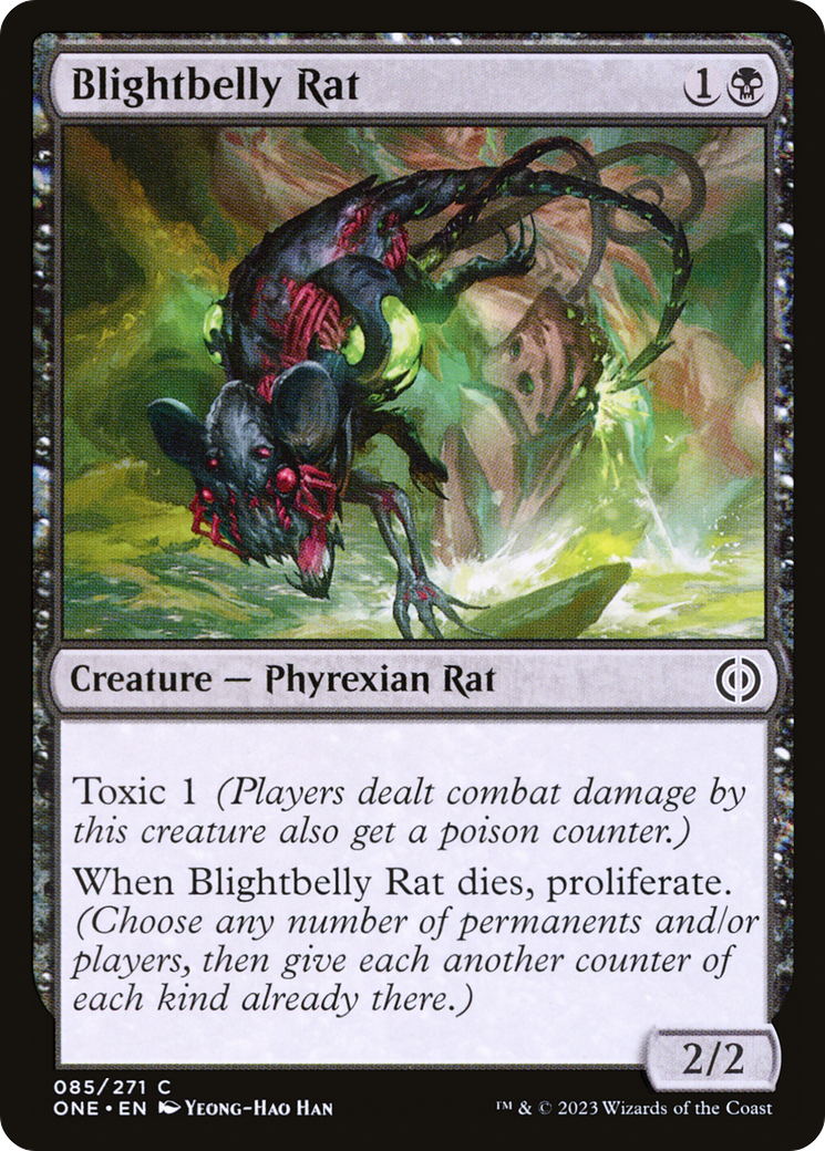 Blightbelly Rat [Phyrexia: All Will Be One] | Devastation Store