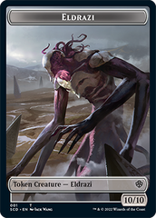 Eldrazi // Soldier Double-Sided Token [Starter Commander Decks] | Devastation Store