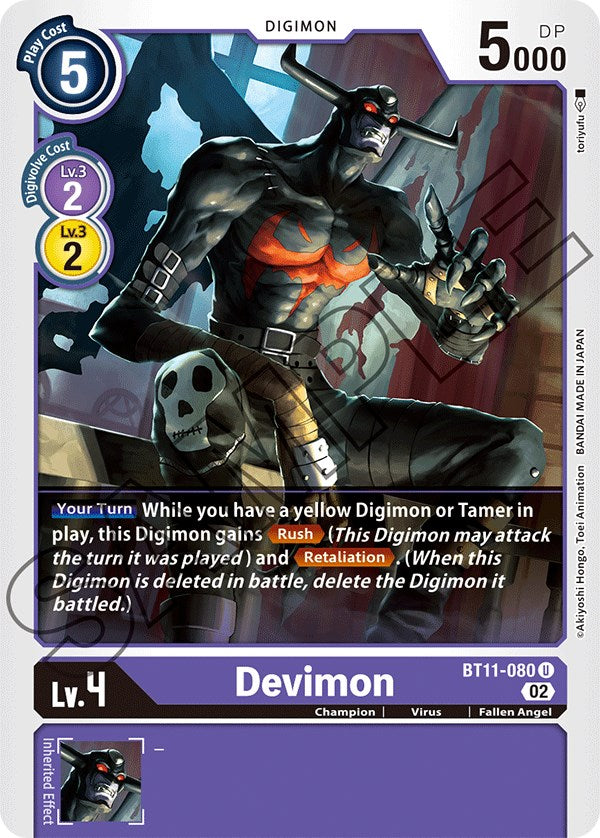 Devimon [BT11-080] [Dimensional Phase] | Devastation Store
