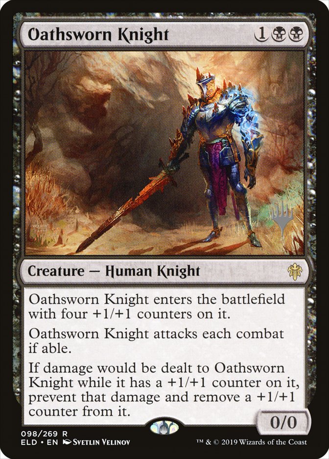 Oathsworn Knight (Promo Pack) [Throne of Eldraine Promos] | Devastation Store