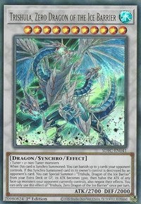 Trishula, Zero Dragon of the Ice Barrier [SDFC-EN041] Ultra Rare | Devastation Store