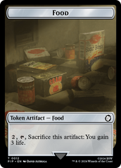 Food (0012) // Thopter Double-Sided Token [Fallout Tokens] | Devastation Store