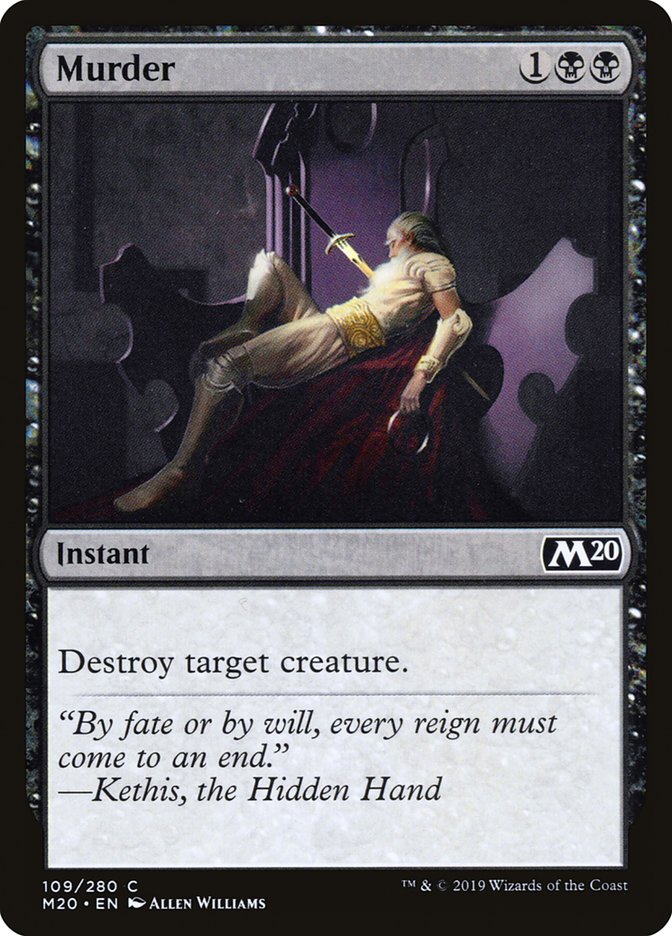 Murder [Core Set 2020] | Devastation Store