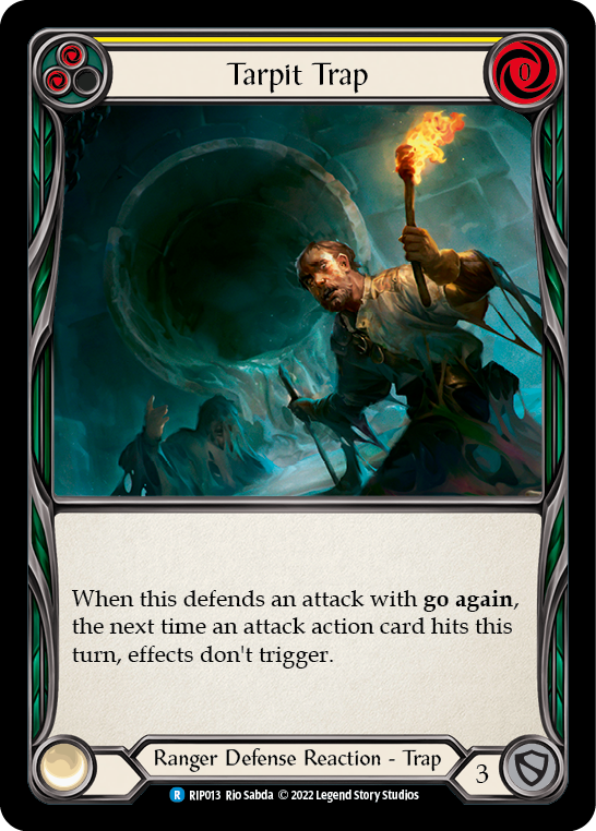 Tarpit Trap (Yellow) [RIP013] (Outsiders Riptide Blitz Deck) | Devastation Store