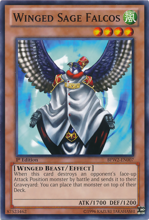 Winged Sage Falcos [BPW2-EN007] Common | Devastation Store