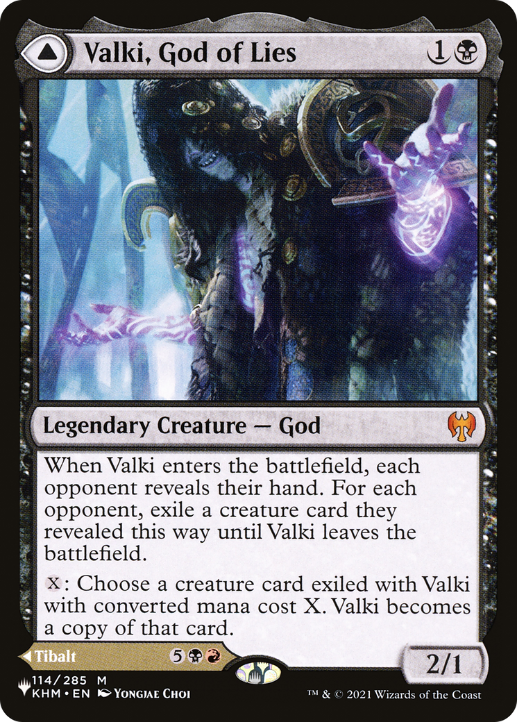 Valki, God of Lies // Tibalt, Cosmic Impostor [Secret Lair: From Cute to Brute] | Devastation Store