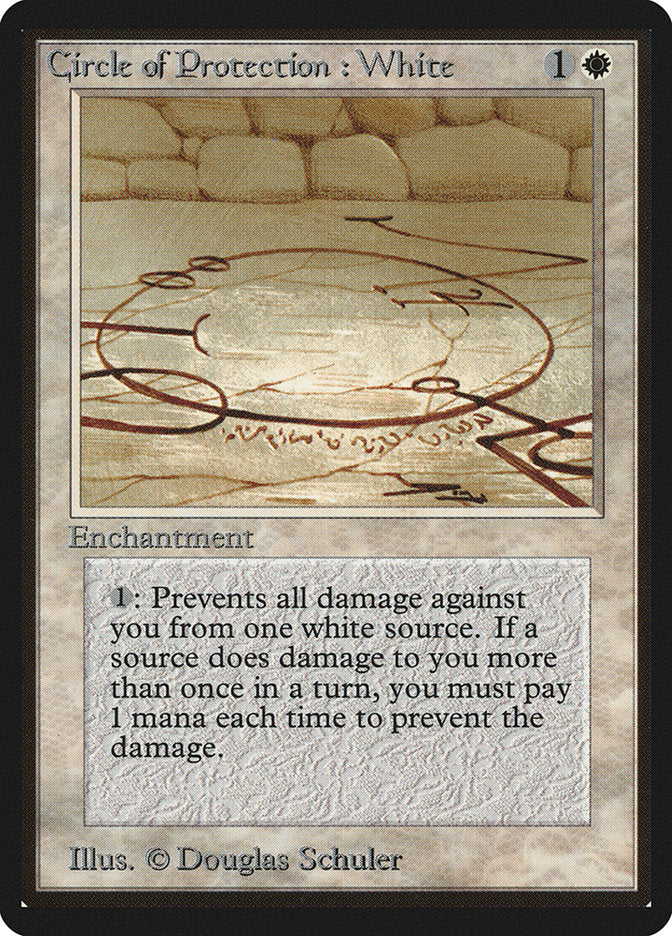 Circle of Protection: White [Limited Edition Beta] - Devastation Store | Devastation Store