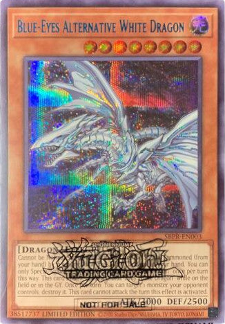 Blue-Eyes Alternative White Dragon [SBPR-EN003] Secret Rare | Devastation Store