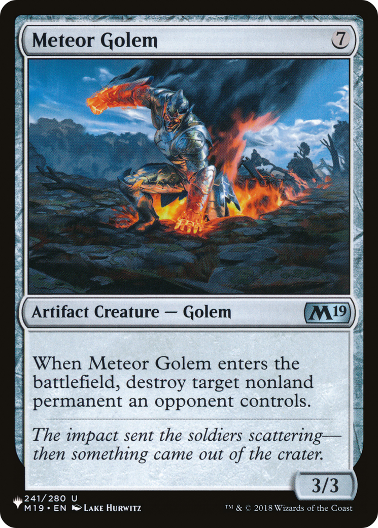 Meteor Golem [Secret Lair: From Cute to Brute] | Devastation Store