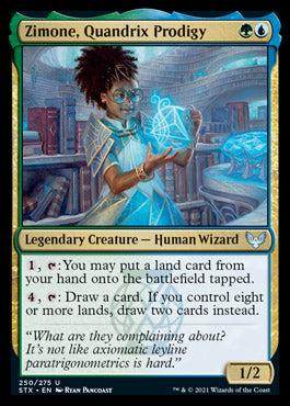 Zimone, Quandrix Prodigy [Strixhaven: School of Mages] | Devastation Store