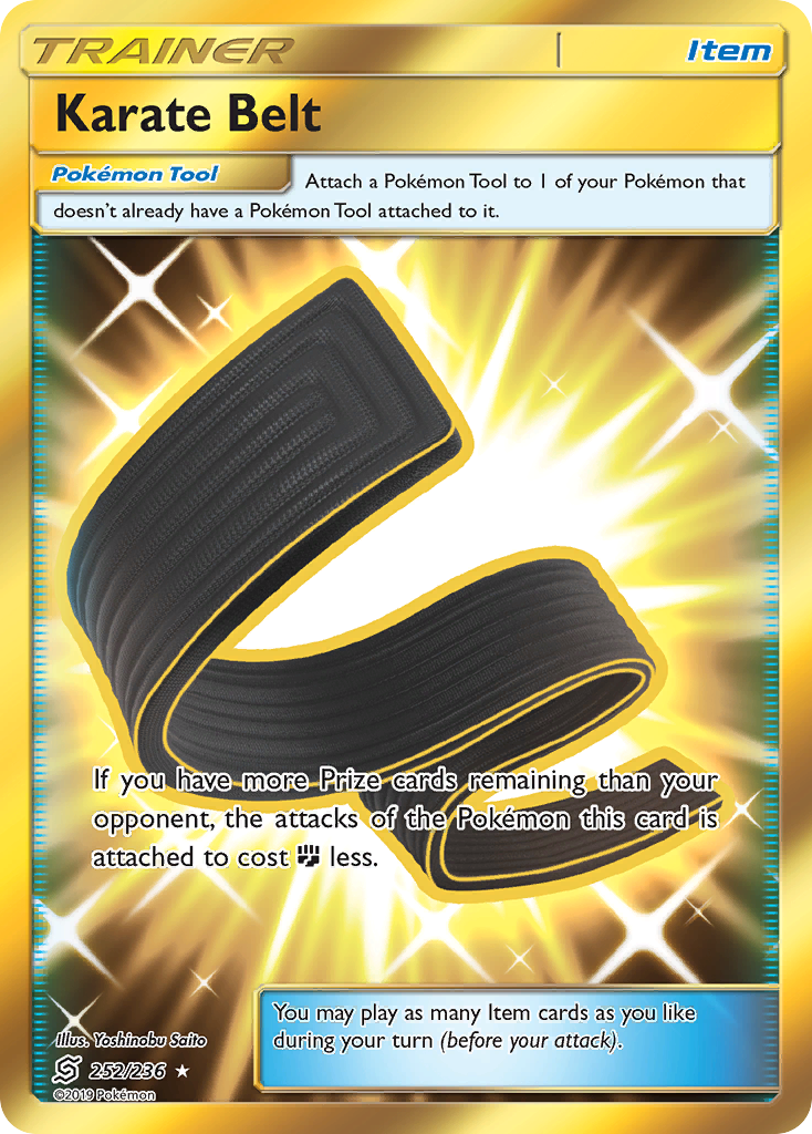 Karate Belt (252/236) [Sun & Moon: Unified Minds] | Devastation Store