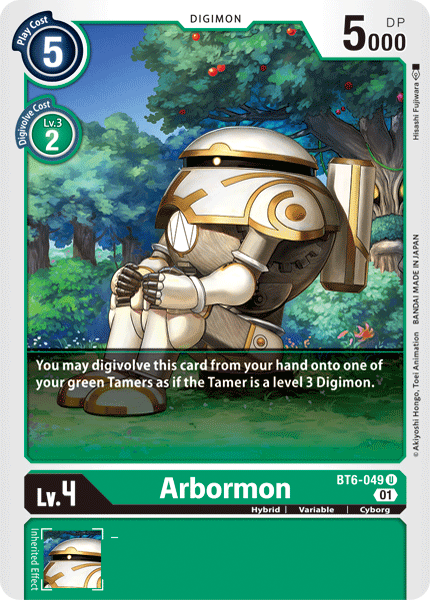 Arbormon [BT6-049] [Double Diamond] | Devastation Store