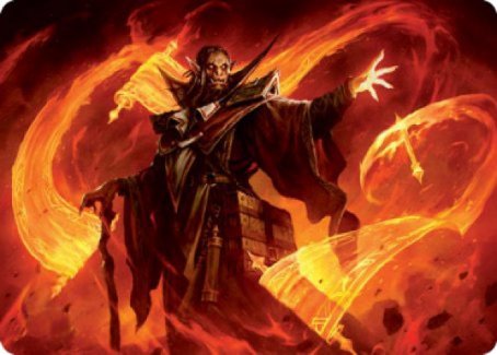 Plargg, Dean of Chaos Art Card [Strixhaven: School of Mages Art Series] | Devastation Store