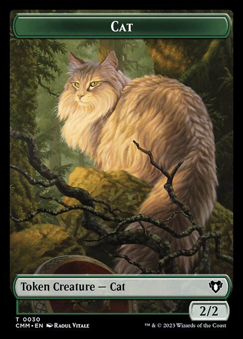Treasure // Cat (0030) Double-Sided Token [Commander Masters Tokens] | Devastation Store