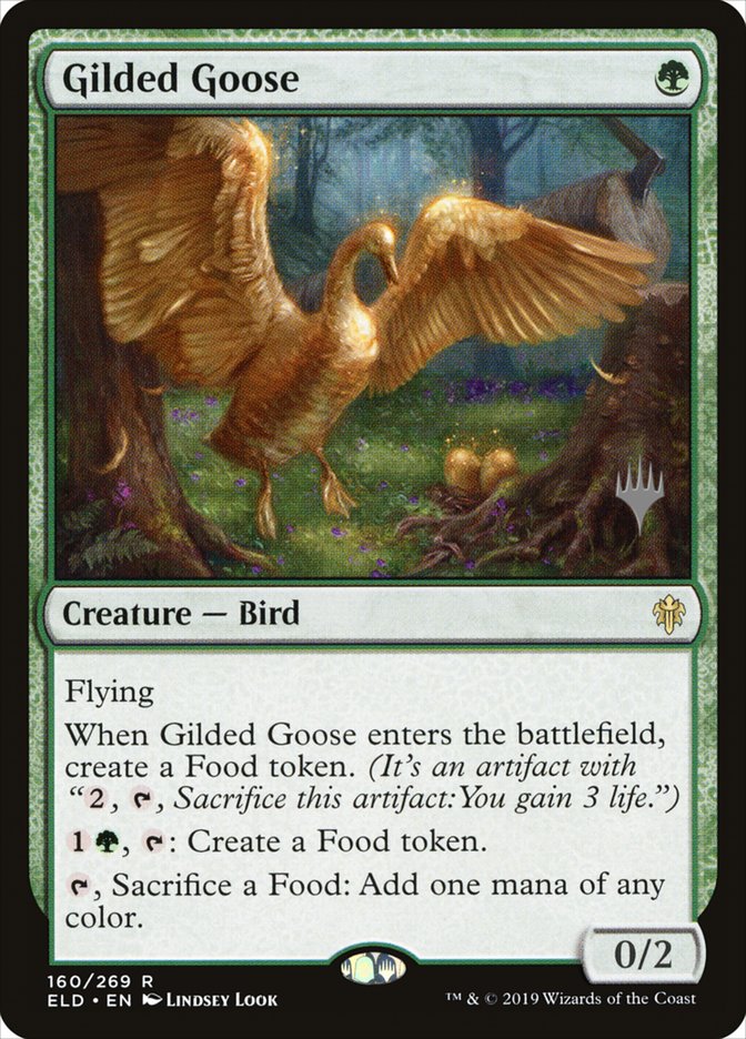 Gilded Goose (Promo Pack) [Throne of Eldraine Promos] | Devastation Store