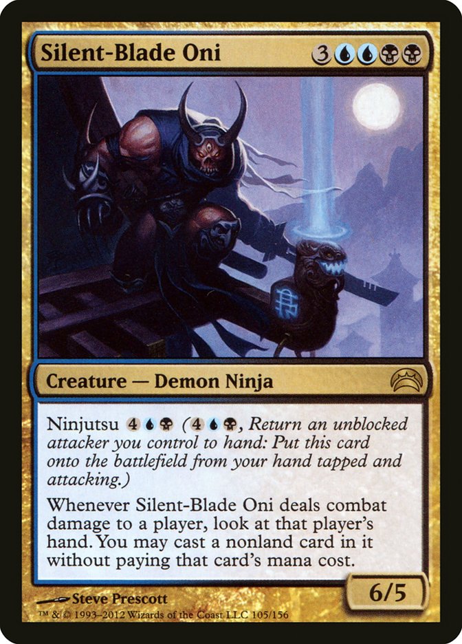 Silent-Blade Oni [Planechase 2012] - Devastation Store | Devastation Store