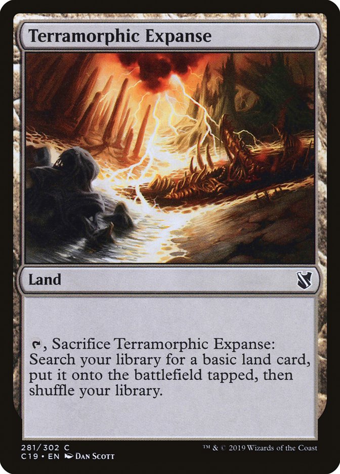 Terramorphic Expanse [Commander 2019] | Devastation Store