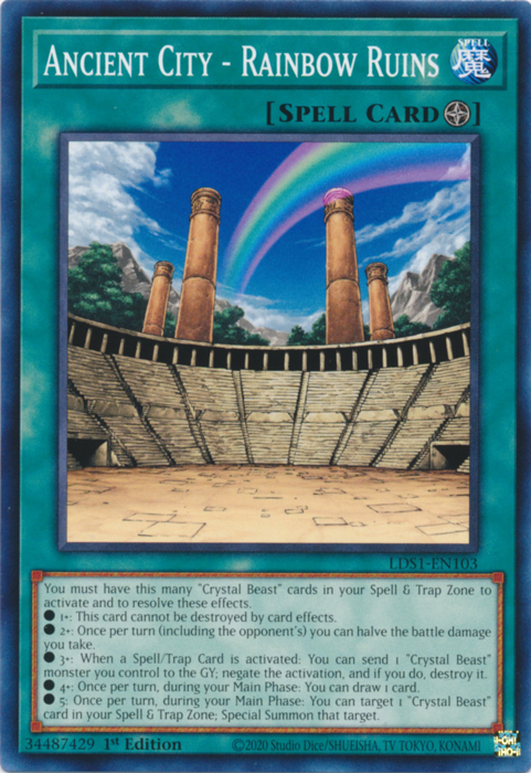 Ancient City - Rainbow Ruins [LDS1-EN103] Common | Devastation Store