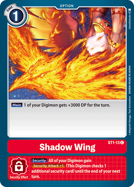 Shadow Wing [ST1-13] [Starter Deck: Gaia Red] | Devastation Store