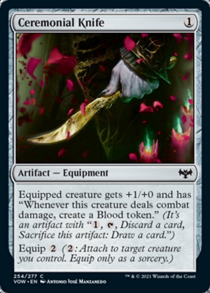 Ceremonial Knife [Innistrad: Crimson Vow] | Devastation Store