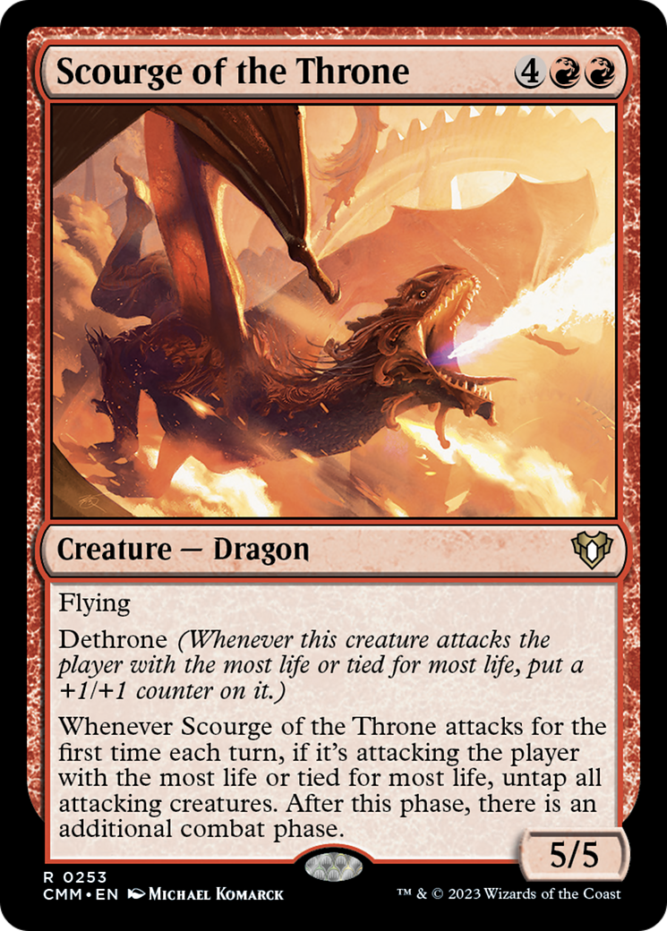 Scourge of the Throne [Commander Masters] | Devastation Store