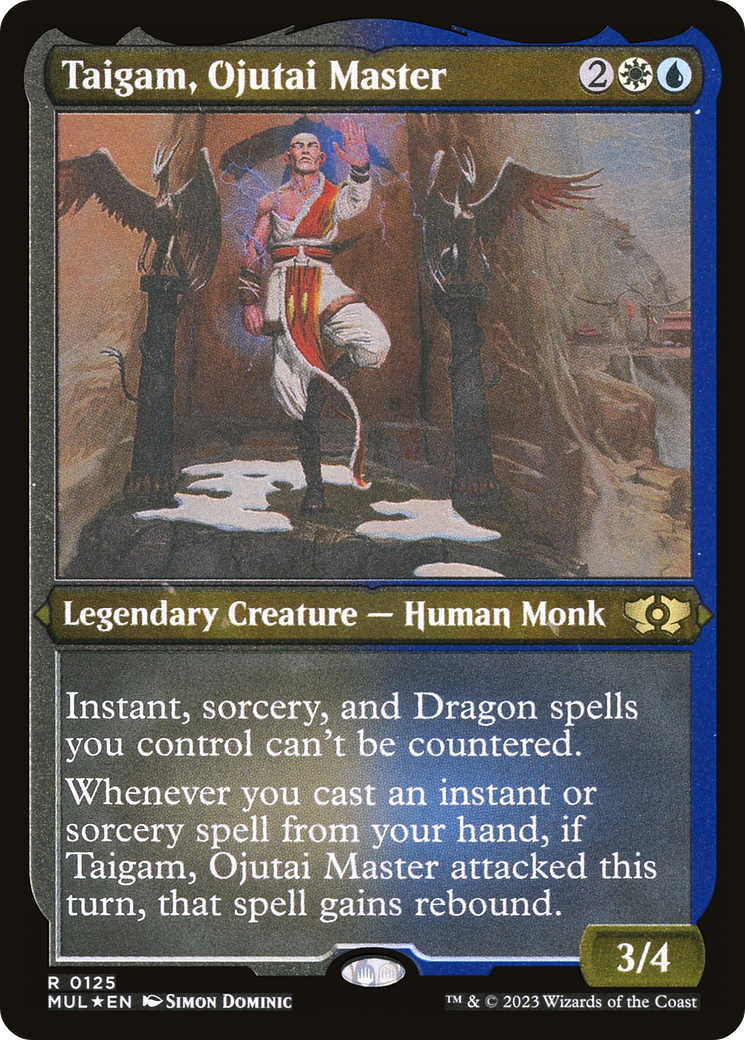 Taigam, Ojutai Master (Foil Etched) [Multiverse Legends] | Devastation Store