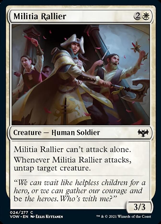 Militia Rallier [Innistrad: Crimson Vow] | Devastation Store