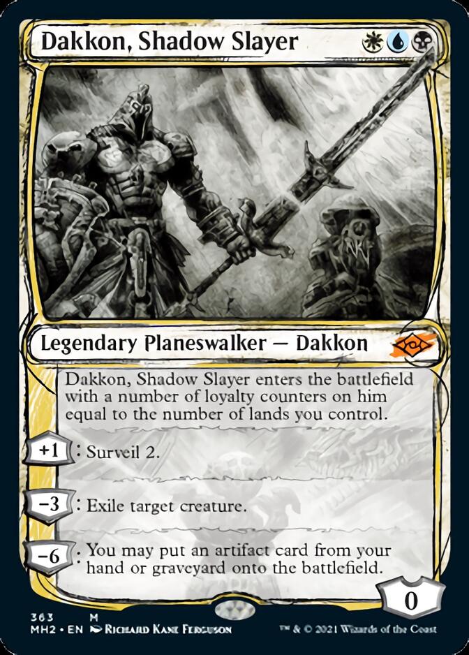 Dakkon, Shadow Slayer (Sketch) [Modern Horizons 2] | Devastation Store