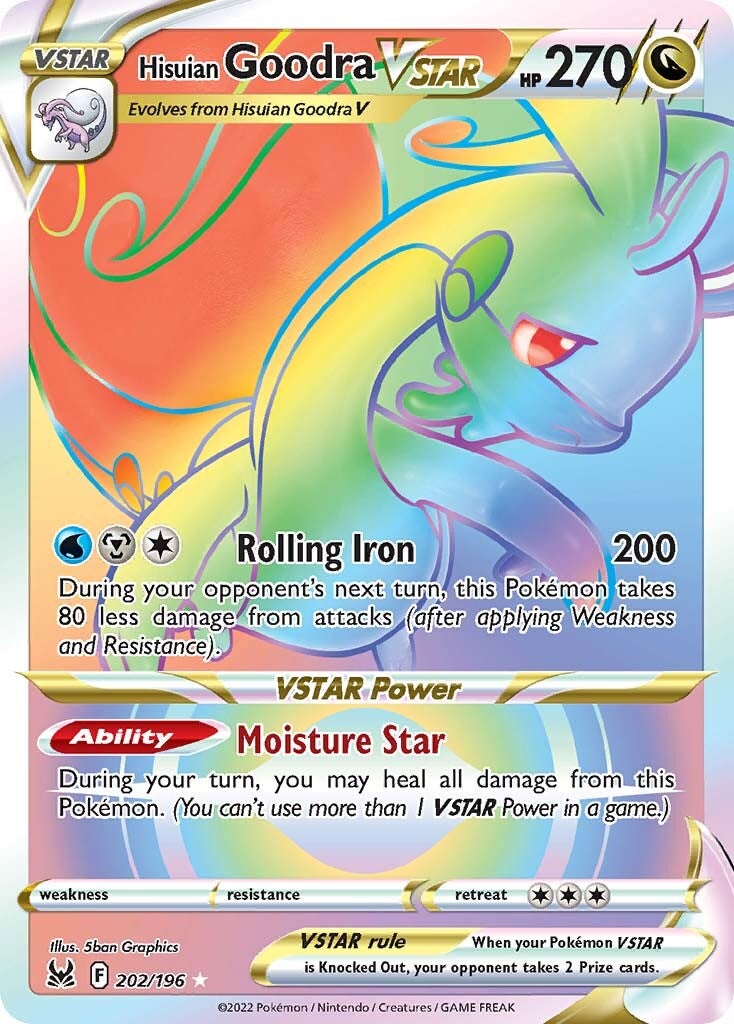 Hisuian Goodra VSTAR (202/196) [Sword & Shield: Lost Origin] | Devastation Store