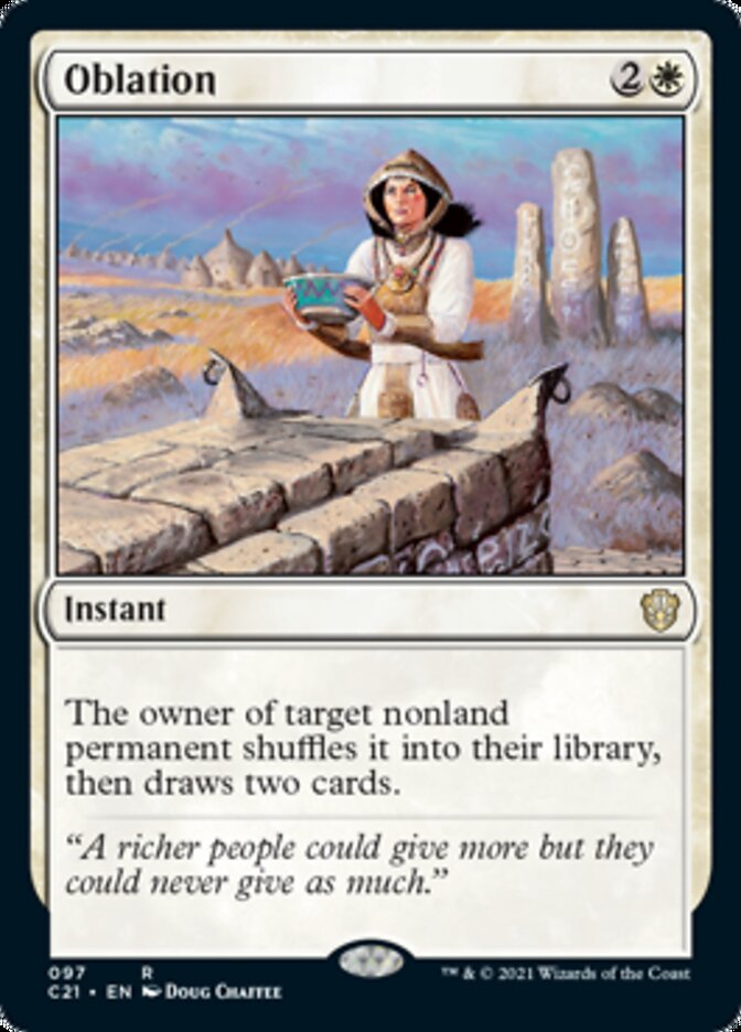 Oblation [Commander 2021] | Devastation Store