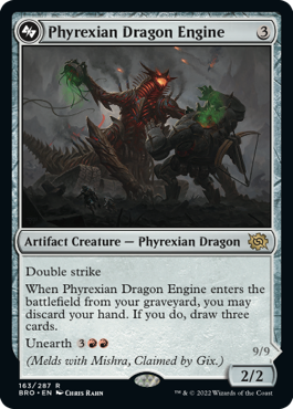 Phyrexian Dragon Engine [The Brothers' War] | Devastation Store