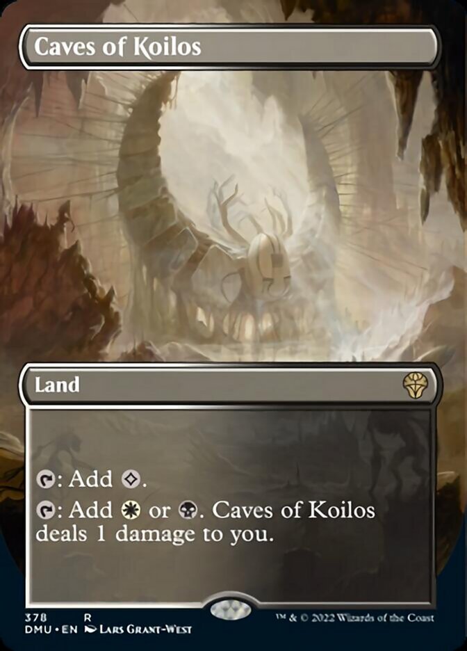 Caves of Koilos (Borderless Alternate Art) [Dominaria United] | Devastation Store