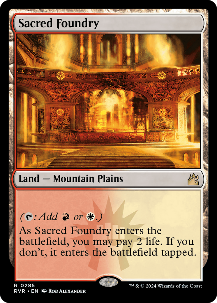 Sacred Foundry [Ravnica Remastered] | Devastation Store