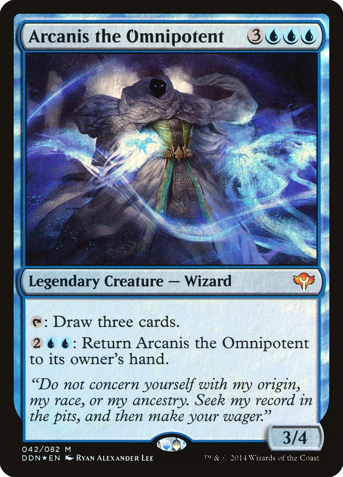 Arcanis the Omnipotent [Duel Decks: Speed vs. Cunning] | Devastation Store