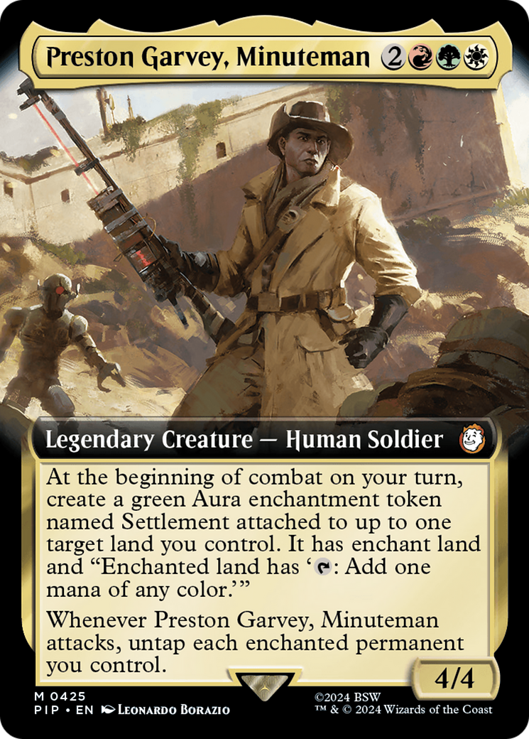 Preston Garvey, Minuteman (Extended Art) [Fallout] | Devastation Store