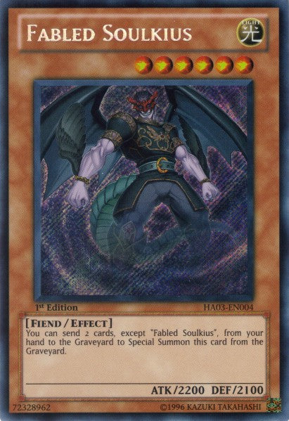 Fabled Soulkius [HA03-EN004] Secret Rare | Devastation Store