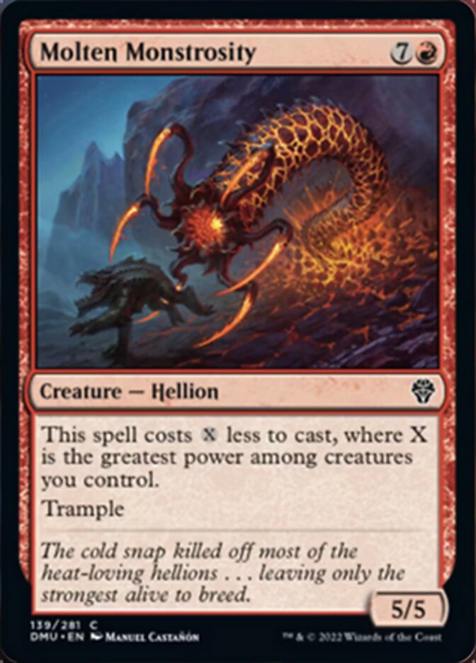 Molten Monstrosity [Dominaria United] | Devastation Store