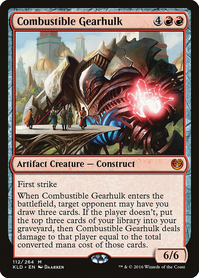 Combustible Gearhulk [Kaladesh] | Devastation Store