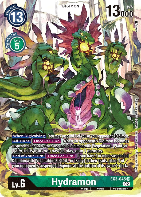 Hydramon [EX3-045] (Alternate Art) [Draconic Roar] | Devastation Store