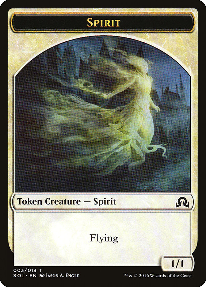 Spirit [Shadows over Innistrad Tokens] - Devastation Store | Devastation Store