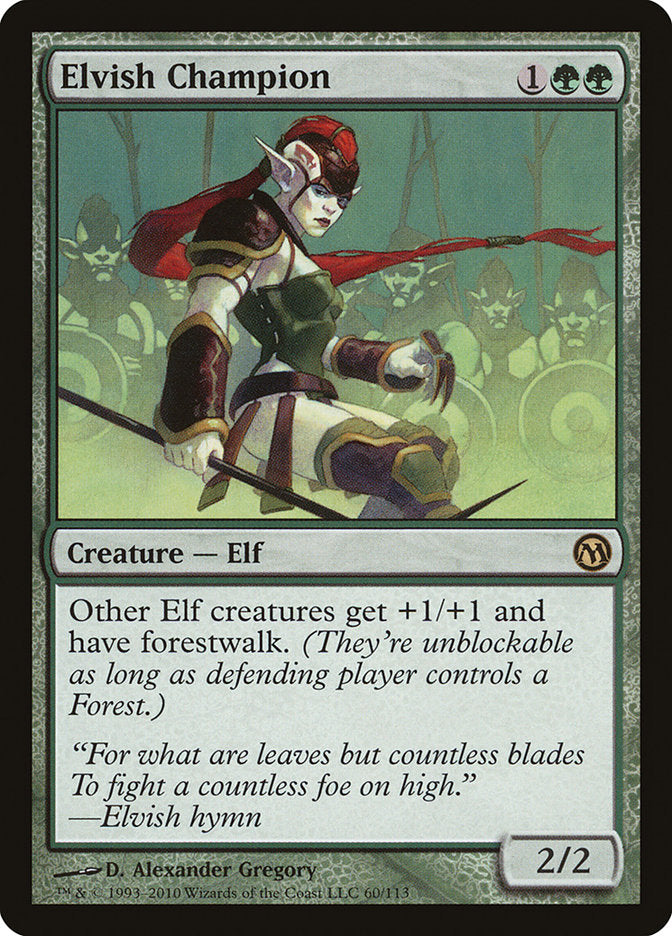 Elvish Champion [Duels of the Planeswalkers] | Devastation Store