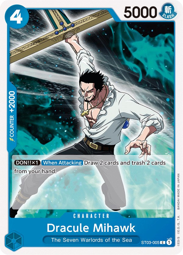 Dracule Mihawk [Starter Deck: The Seven Warlords of The Sea] | Devastation Store